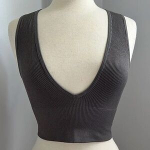 Out From Under Ribbed Low Neck Tank